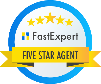 FastExpert Five Star Agent badge